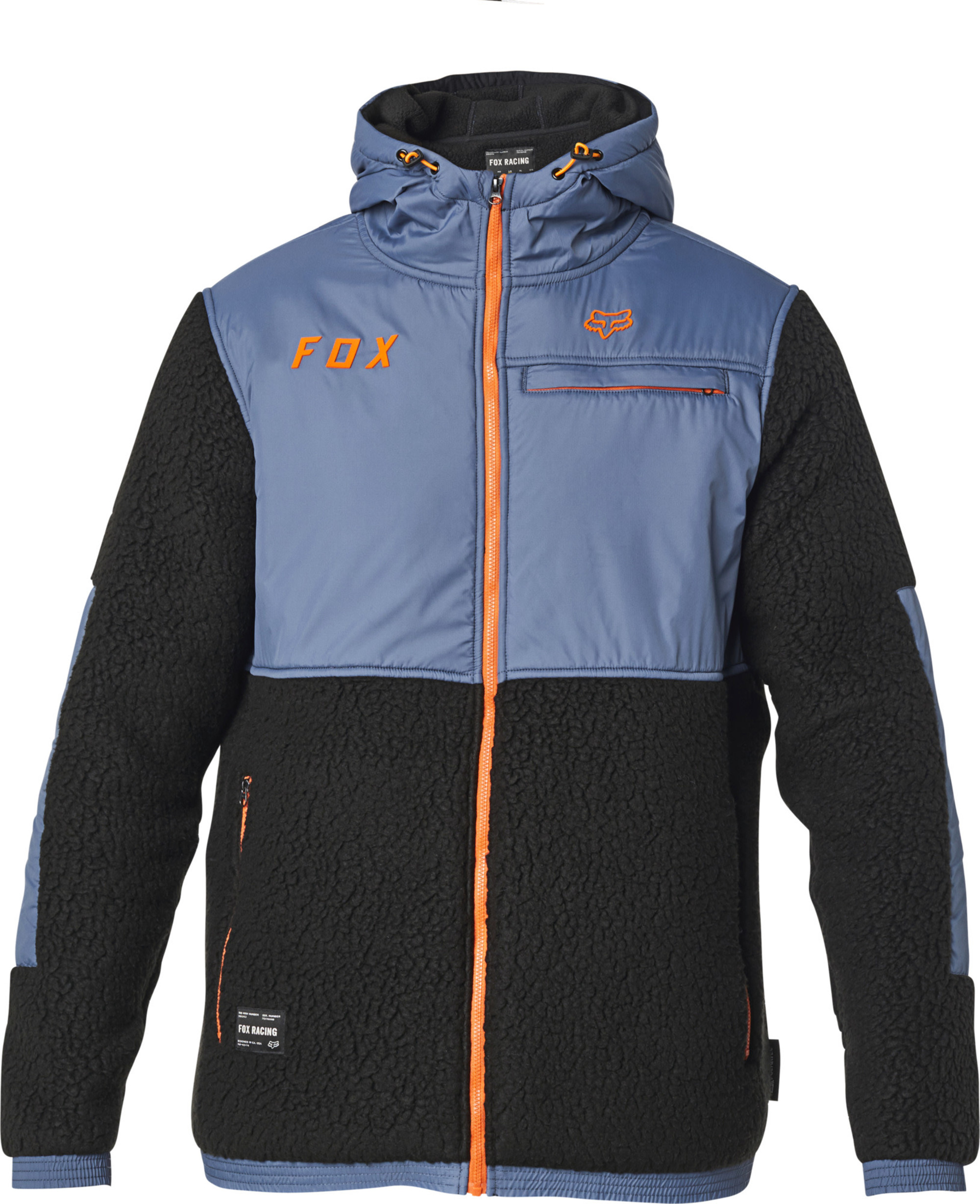 fox racing jackets for mens men dayton zip fleece