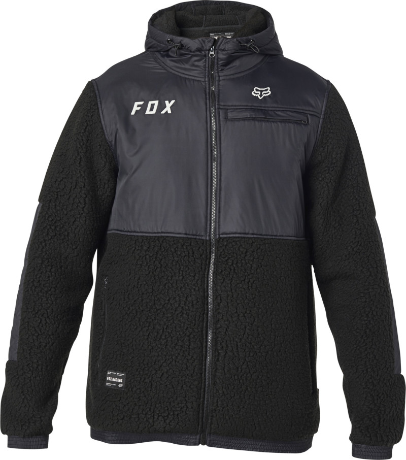fox racing jackets  dayton zip fleece jackets - casual