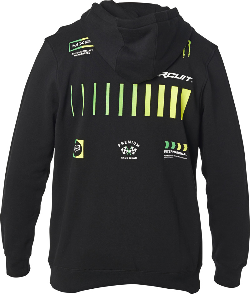 fox racing hoodies  pro circuit zip fleece hoodies - casual