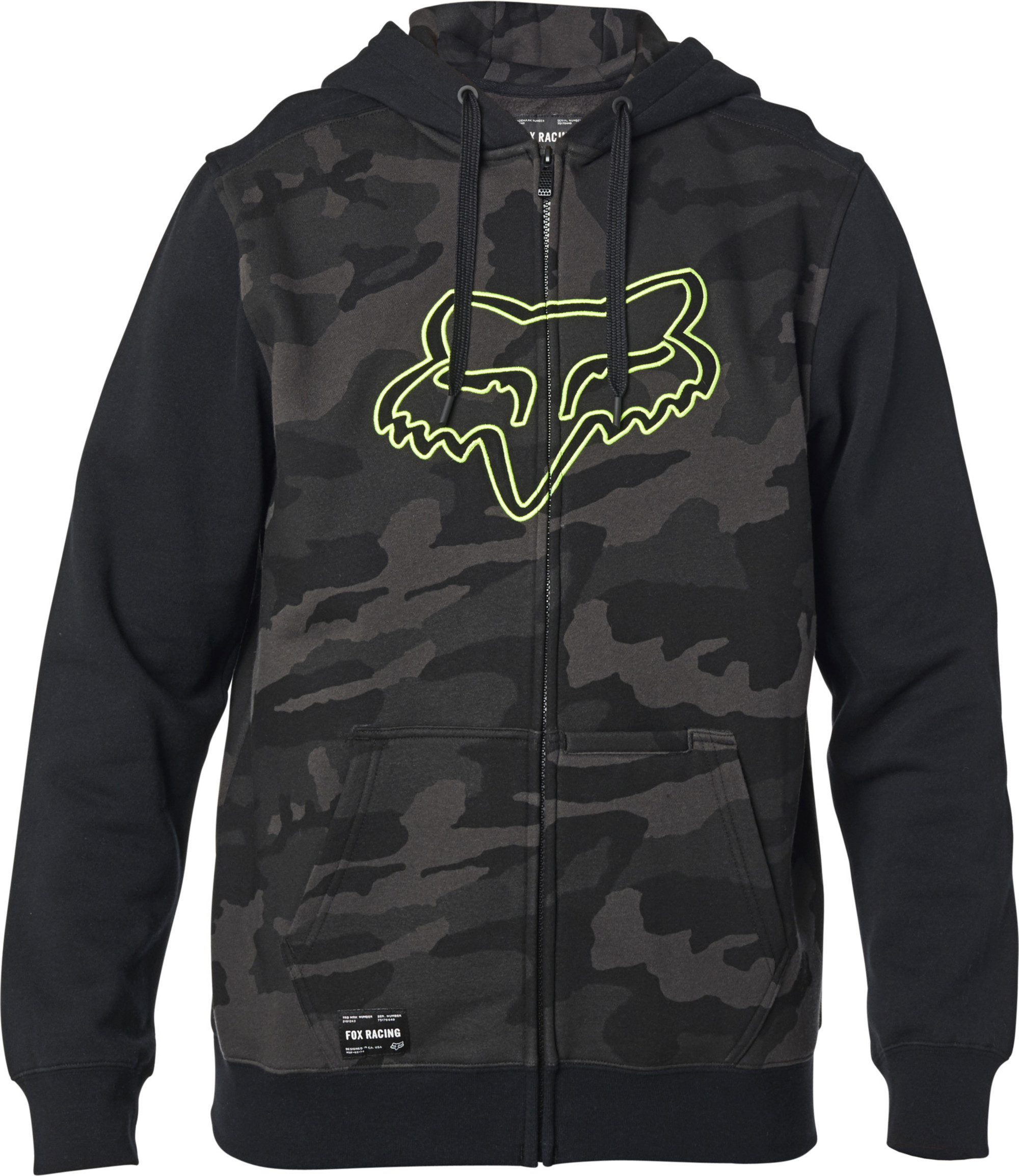fox racing hoodies for mens men destrack camo zip fleece