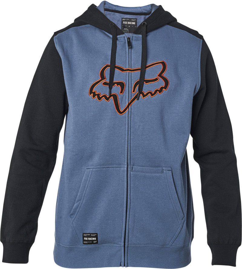 fox racing hoodies  destrack zip fleece hoodies - casual
