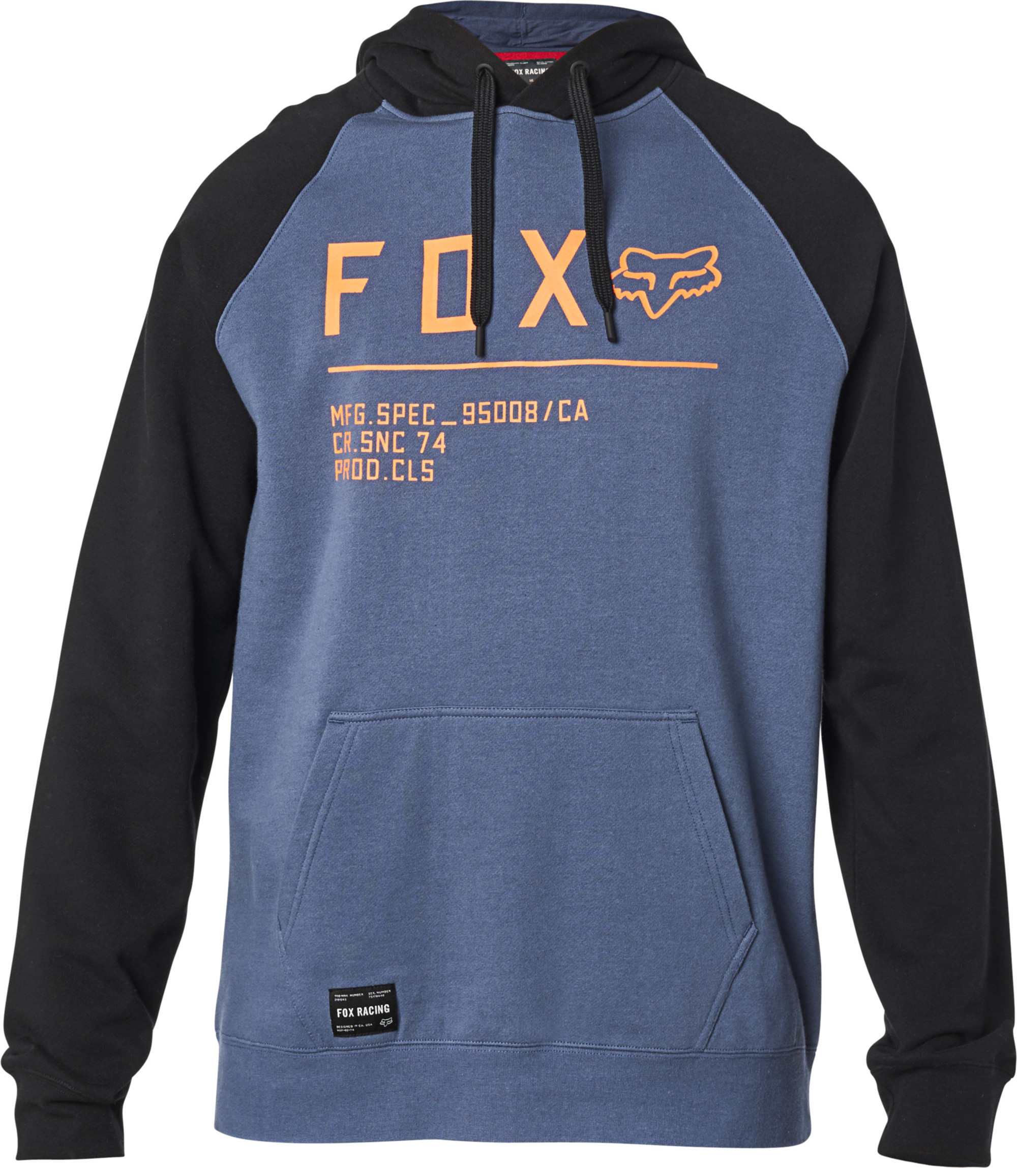 fox racing hoodies for mens men non stop raglan pullover fleece