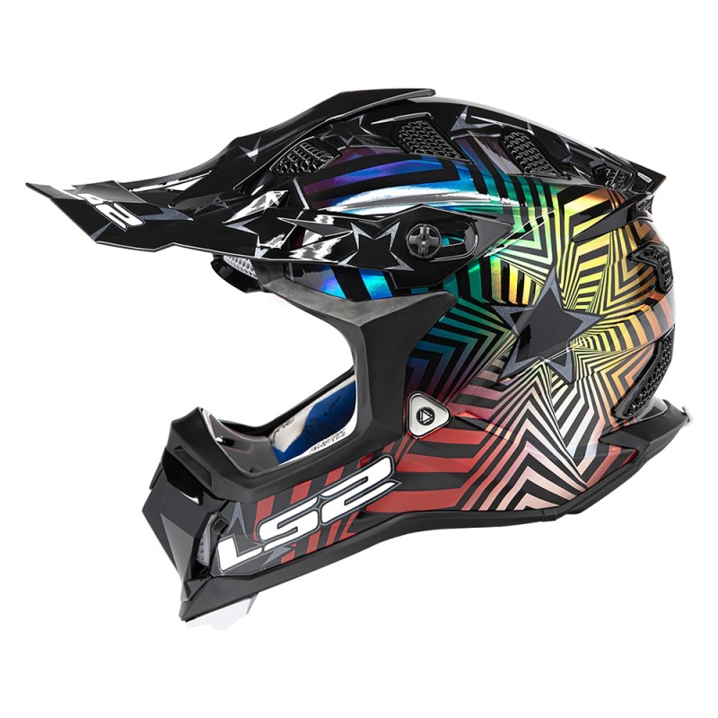 ls2 helmets adult subverter super collider helmets - dirt bike