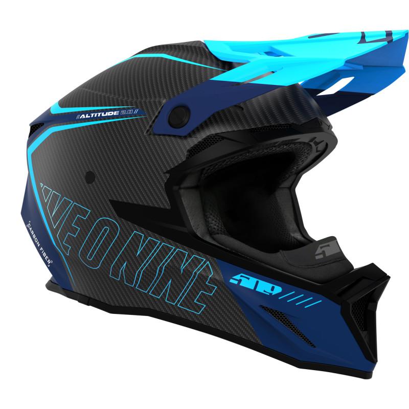 509 helmets adult altitude 2.0 carbon fiber full face - snowmobile