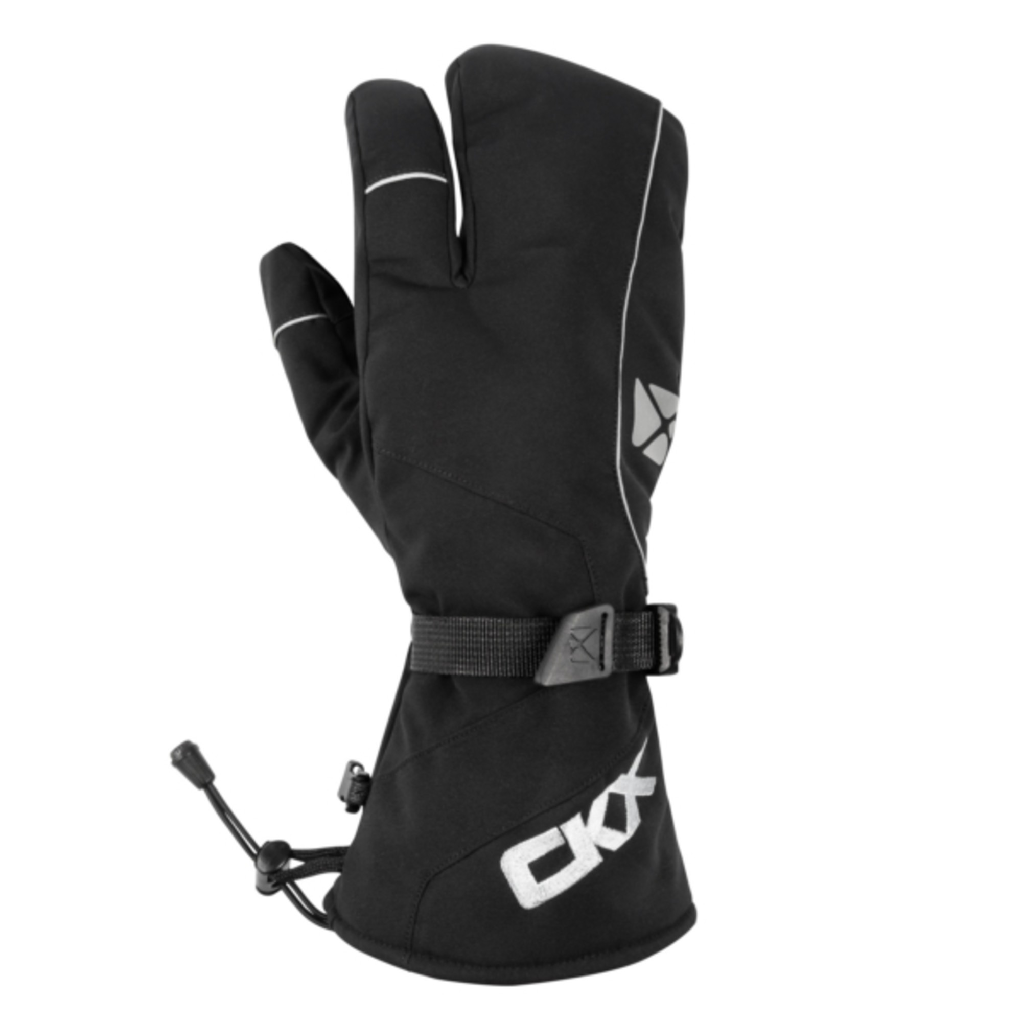 ckx mitts gloves adult throttle 3 fingers