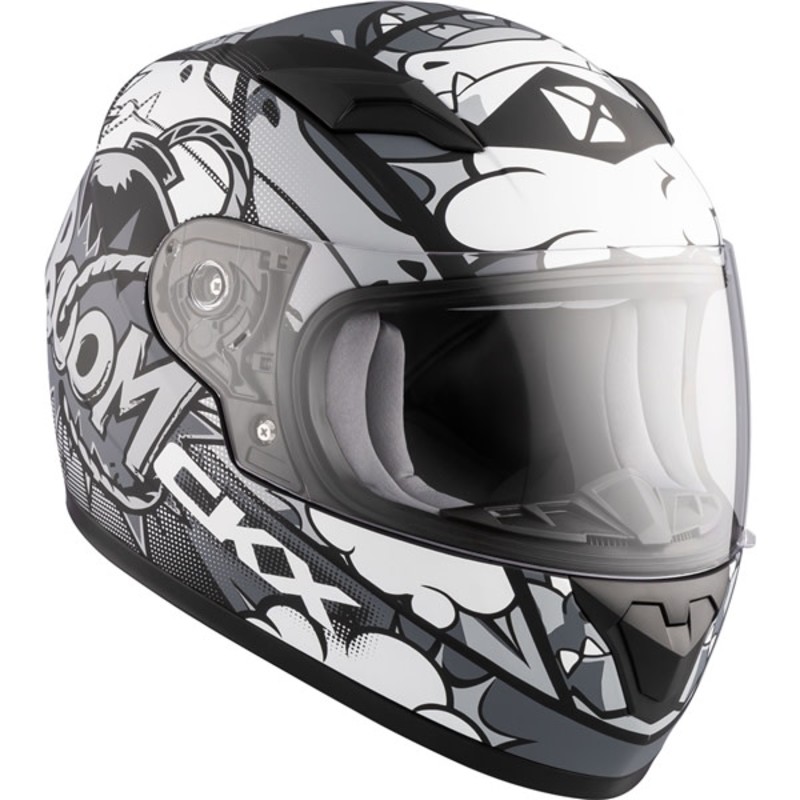 ckx helmets  rr 519y vortix dual shield - snowmobile