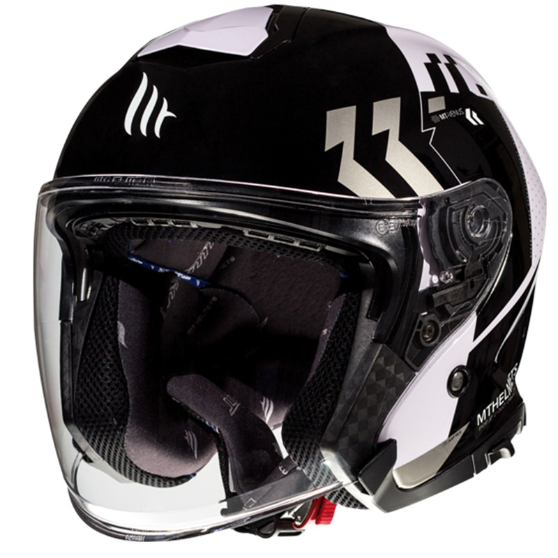 mt helmets adult thunder 3 sv jet venus open face - motorcycle