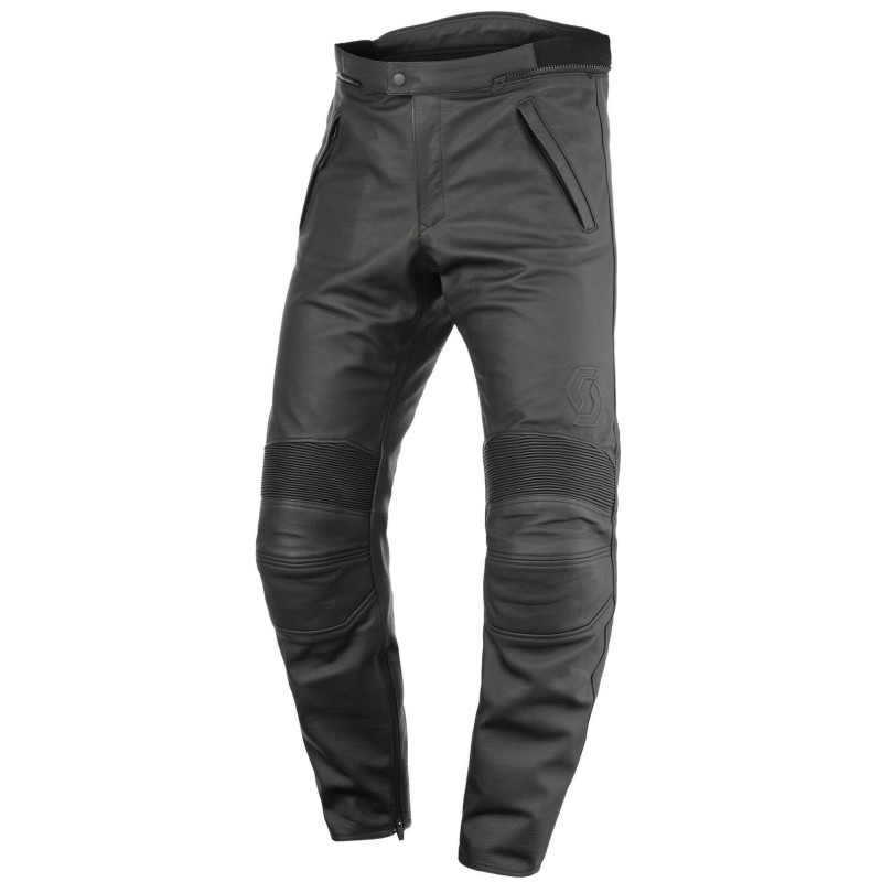 scott pants  track  leather - motorcycle
