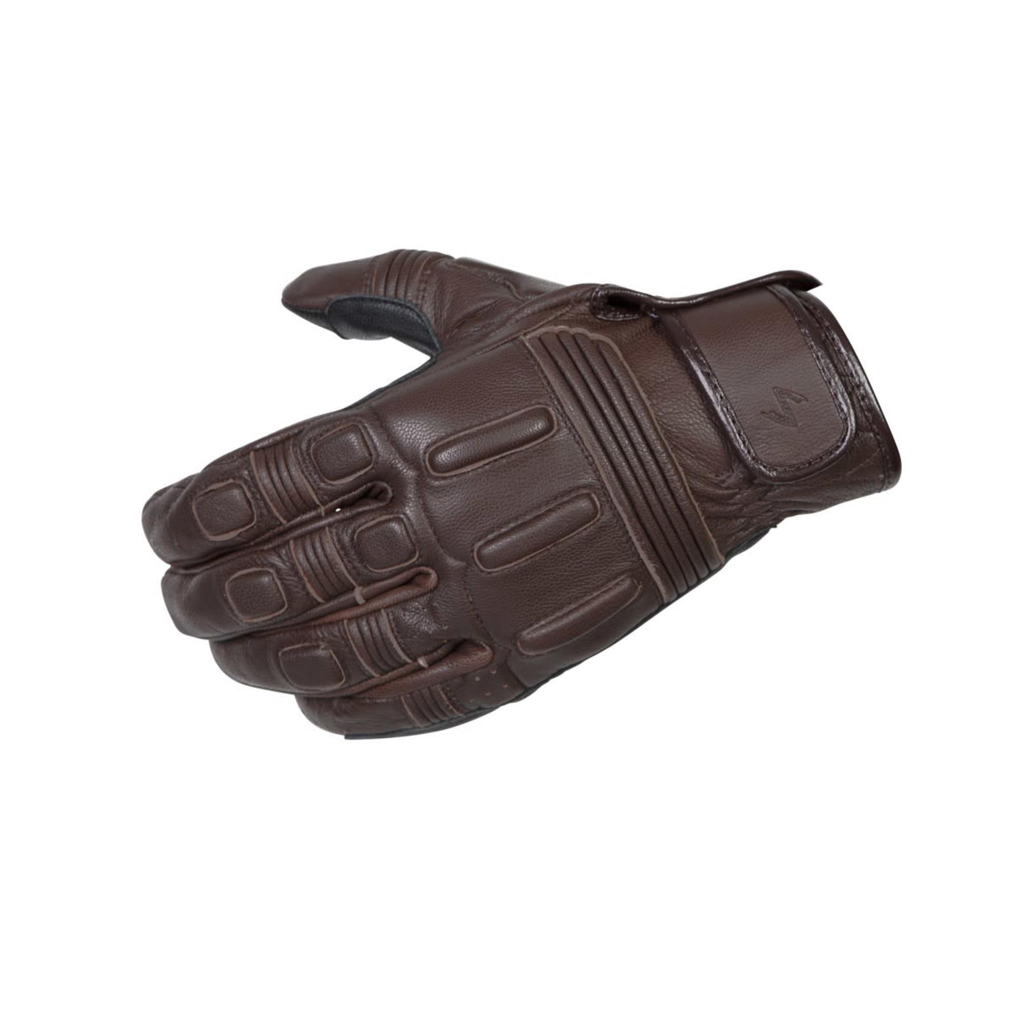 scorpion leather gloves for men bixby cruiser short