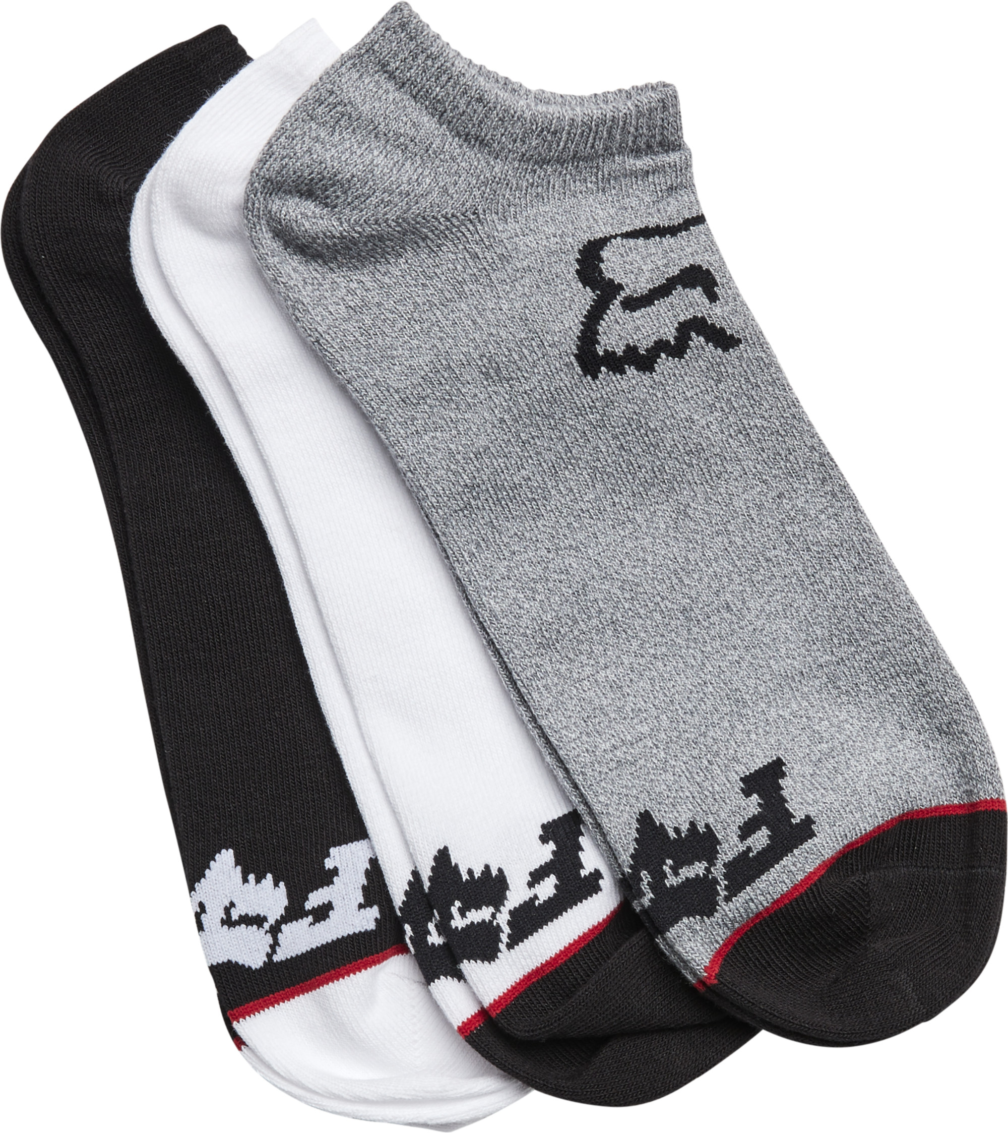 fox racing socks for mens men no show 3 pack