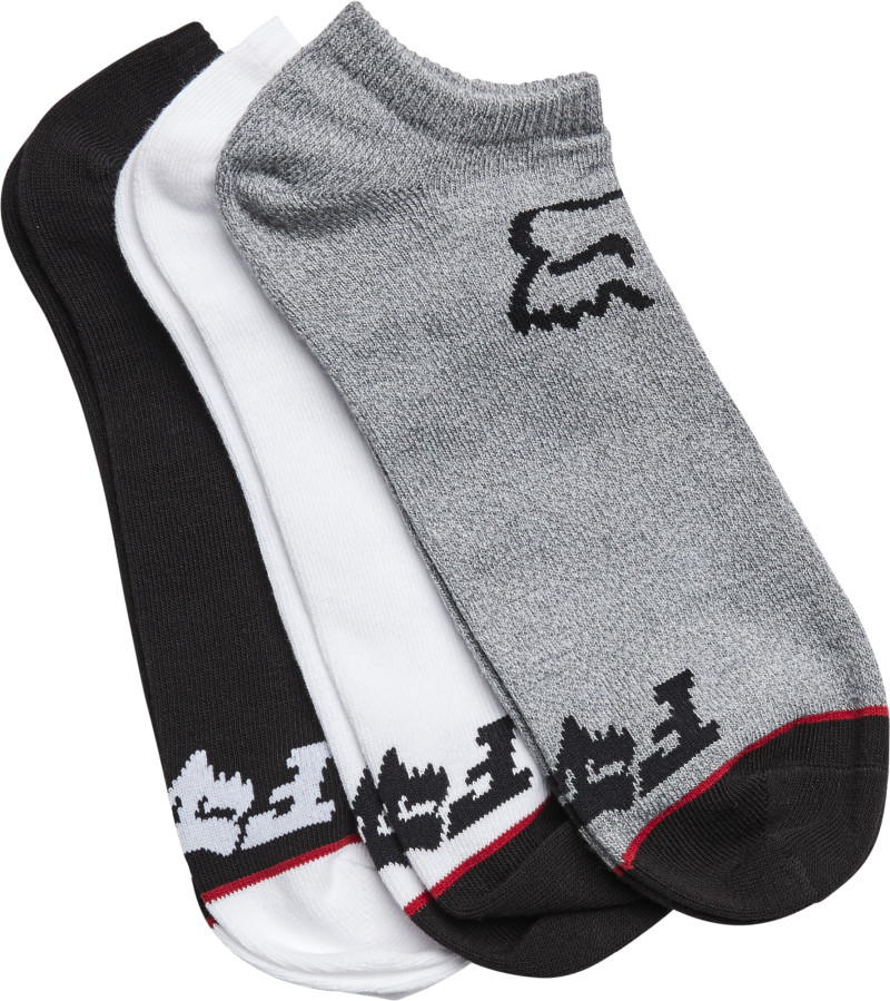 fox racing socks  no show (3 pack) socks - casual