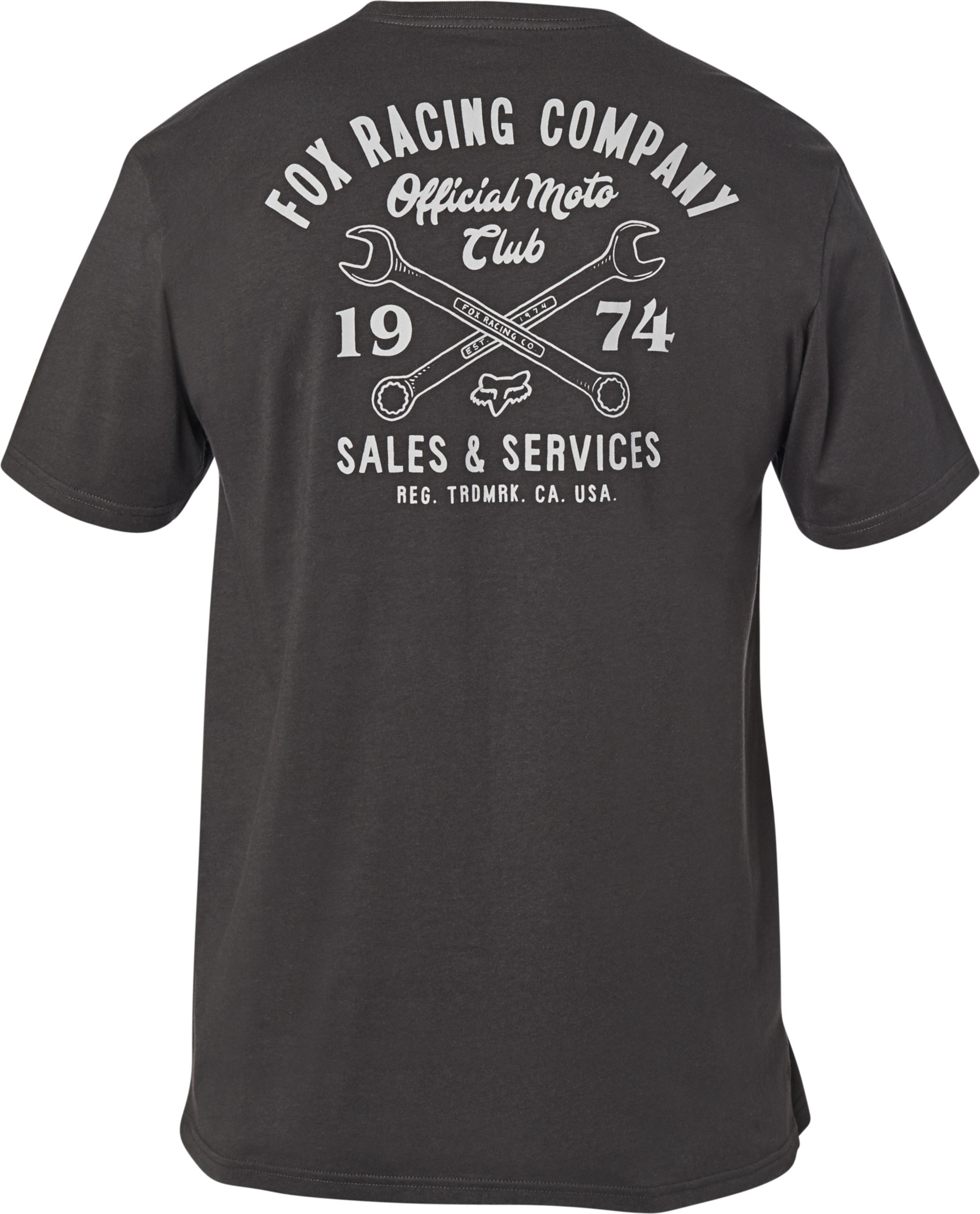 fox racing t-shirt shirts for men premium wrenched pckt