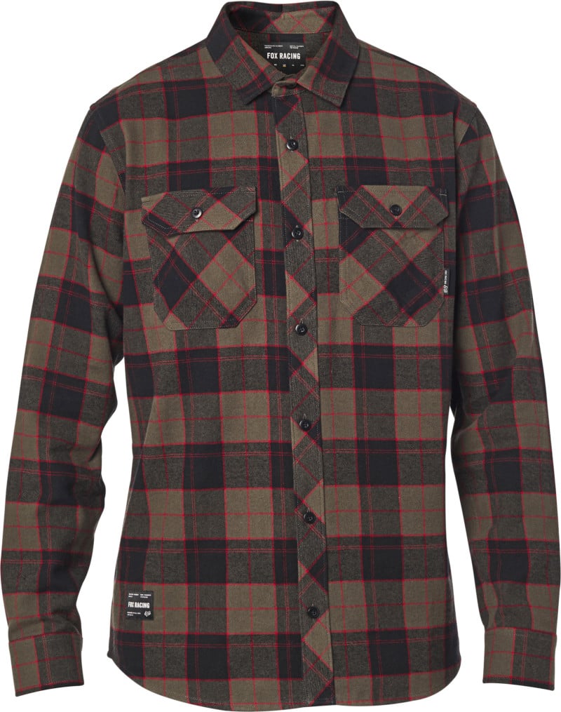 fox racing shirts  traildust 2.0 flannel shirts - casual