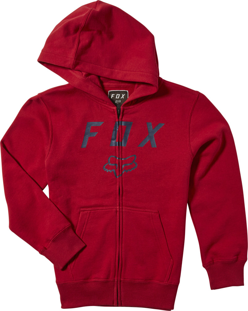fox racing hoodies kids for legacy moth zip fleece