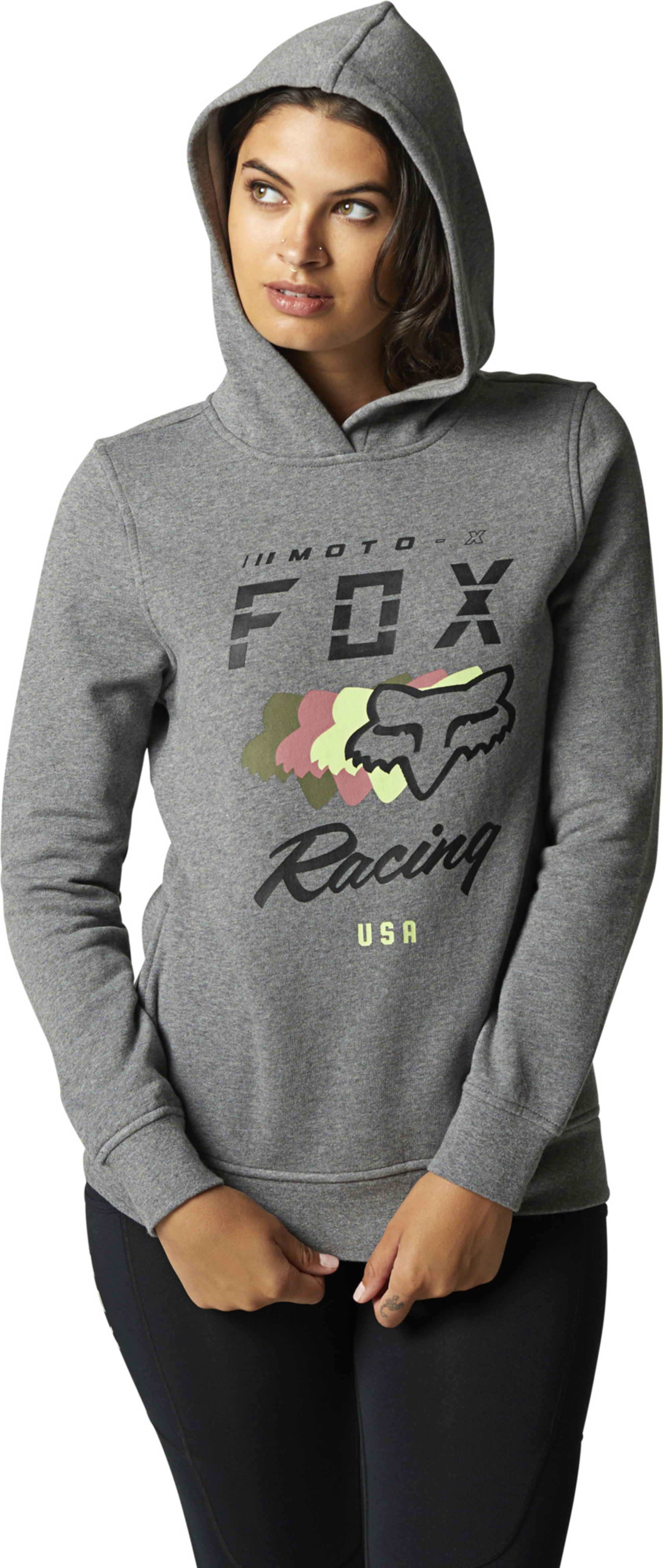 fox racing hoodies for womens checkpoint pullover fleece