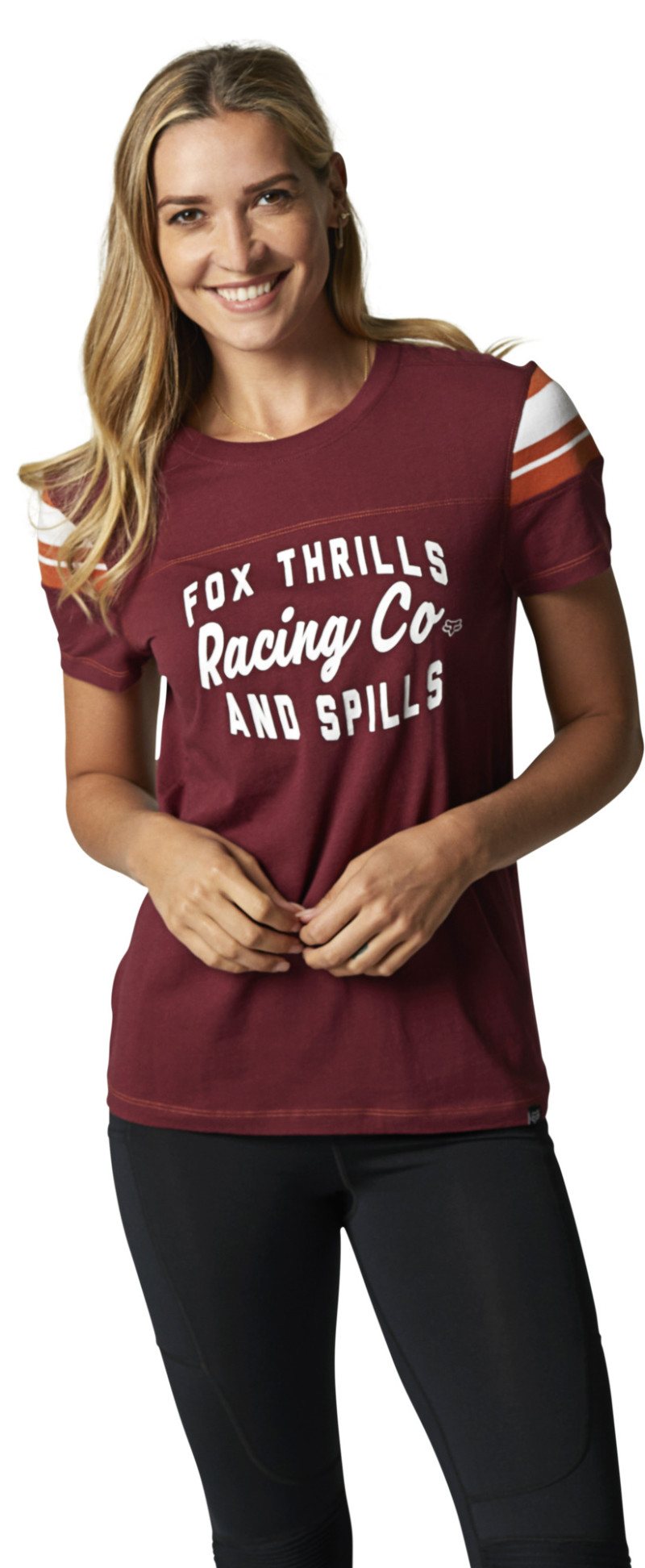 fox racing shirts  thrills n spills t-shirts - casual