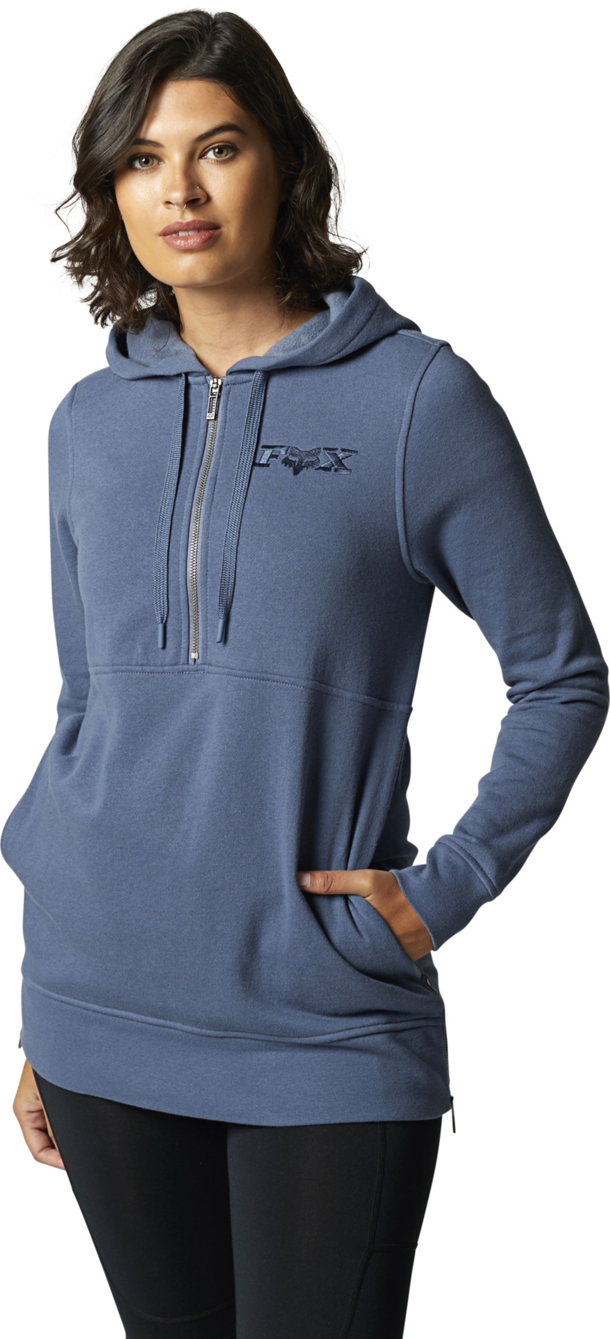 fox racing hoodies for womens calibration zip fleece