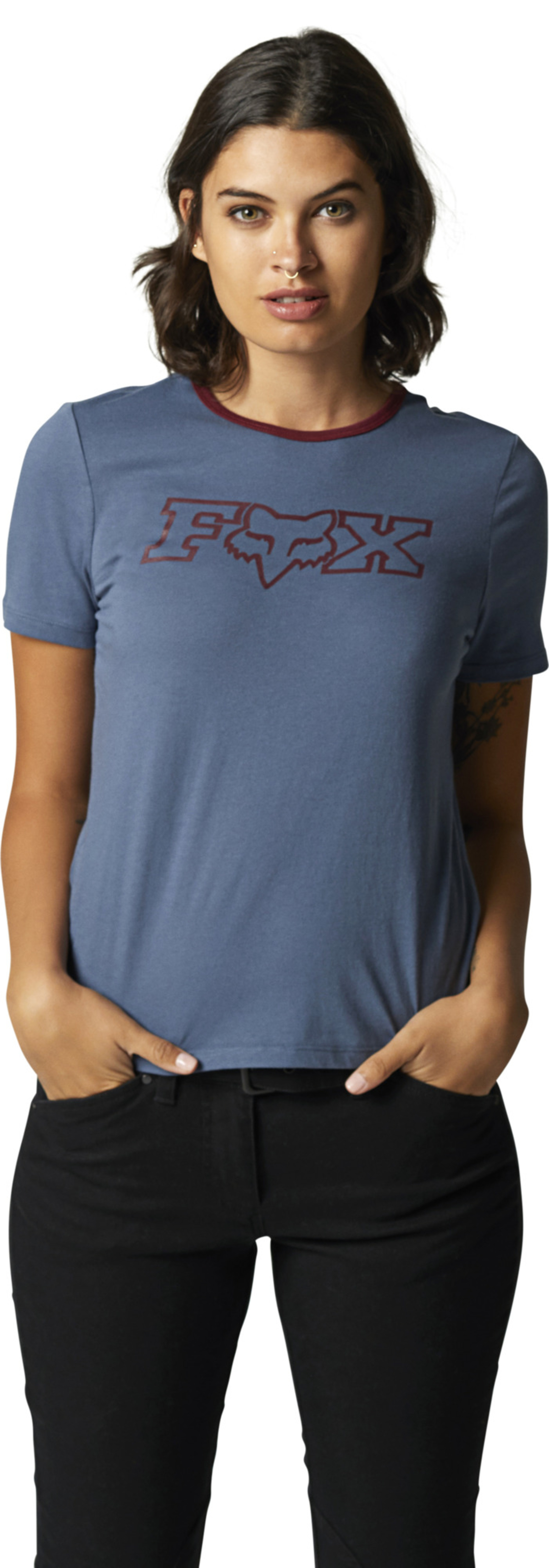 fox racing t-shirt shirts for womens kickstart
