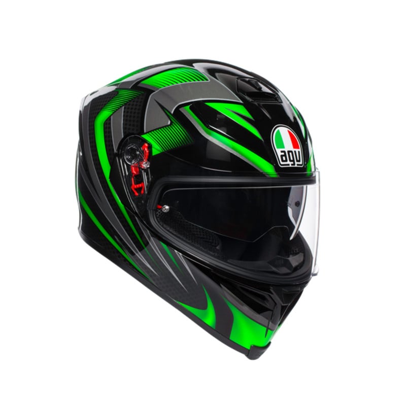 agv helmets adult k5 s hurricane 2.0 full face - motorcycle