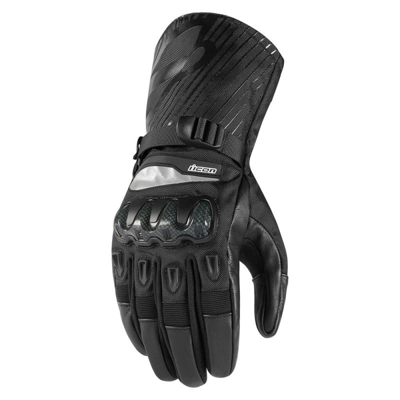 icon gloves  patrol textile - motorcycle
