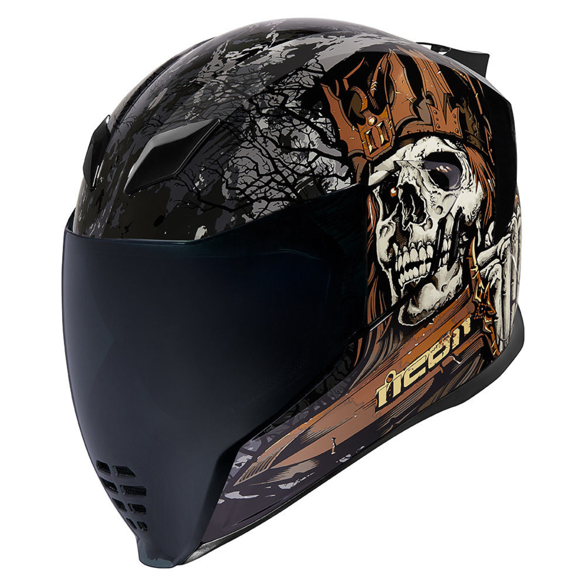 icon full face helmets adult airflite uncle dave