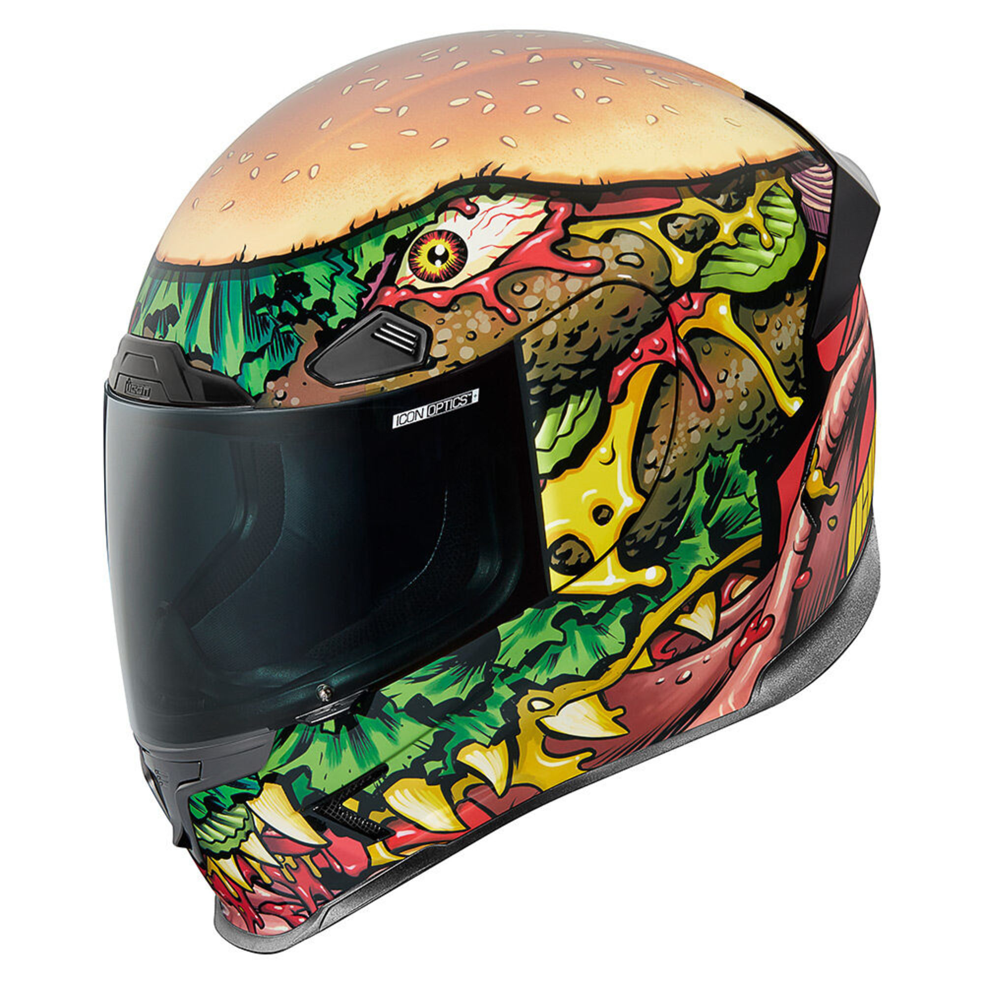 icon full face helmets adult airframe pro fastfood
