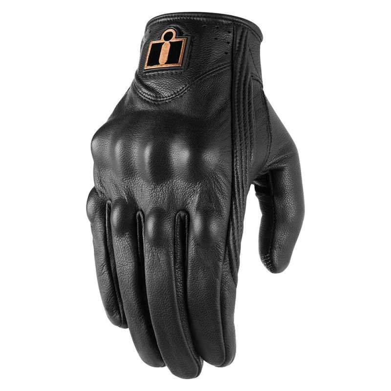 icon leather gloves for mens pursuit classic