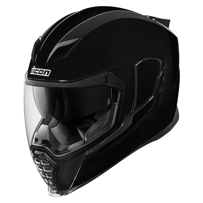 icon full face helmets adult airflite solid gloss