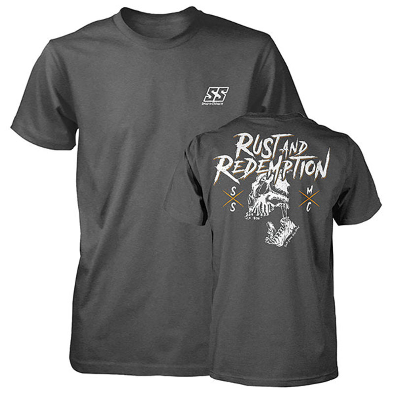 speed and strength shirts  rust and redemption t-shirts - casual