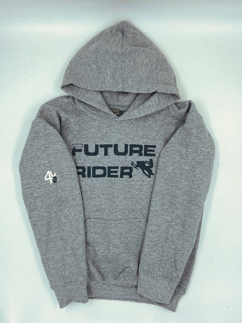  youth future riders grey small