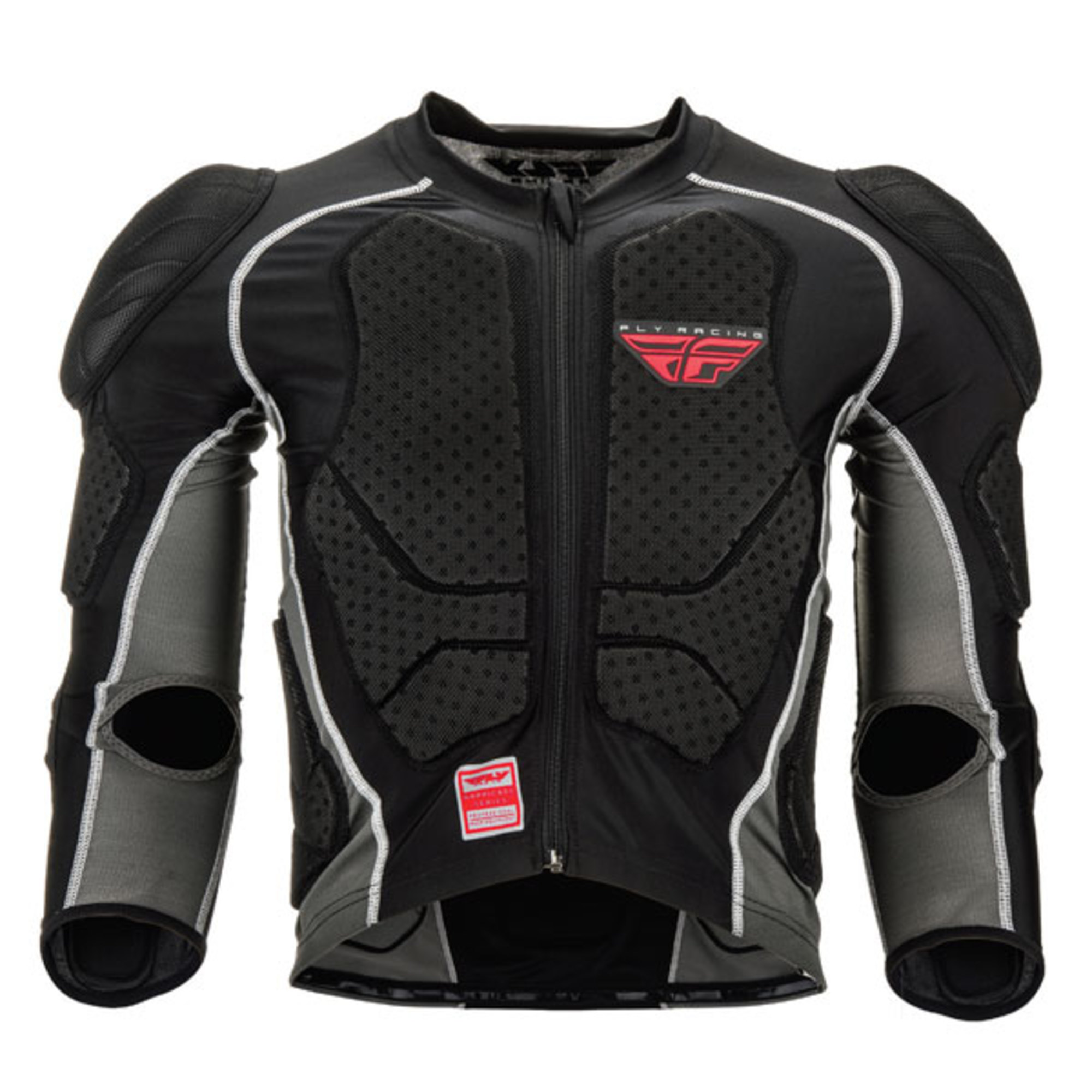 motocross protections plastrons par fly racing pour enfants barricade long sleeve