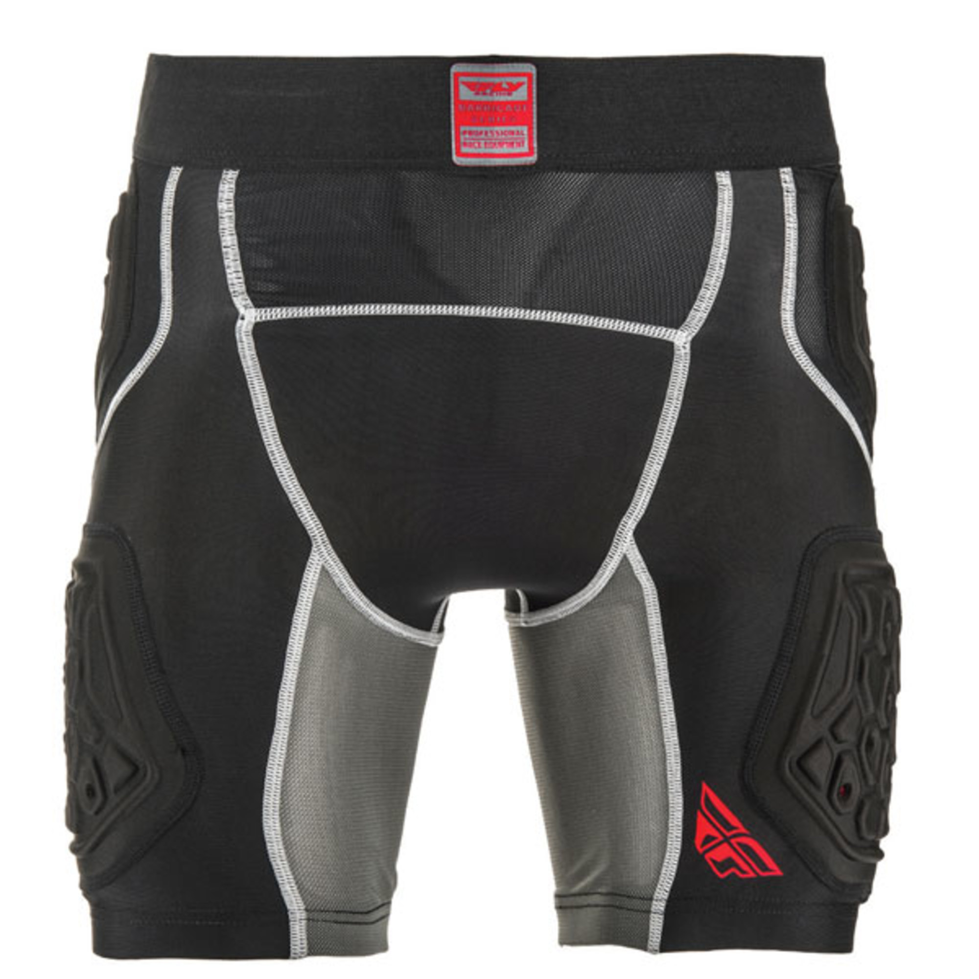 motocross protections sous-protections par fly racing men barricade compression shorts