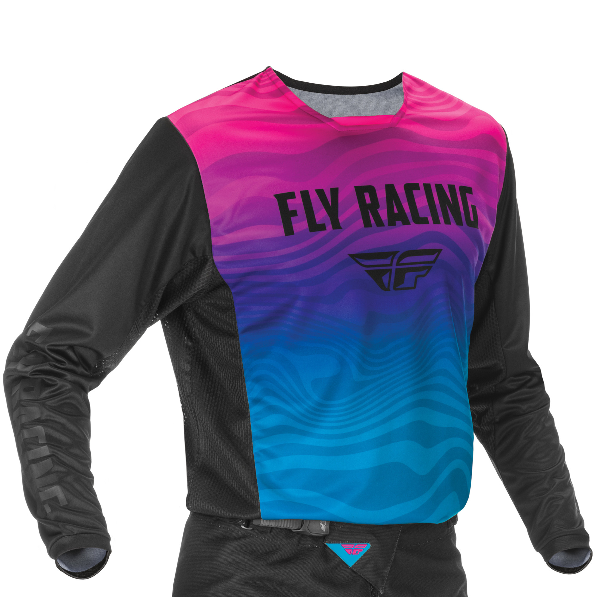 motocross chandails par fly racing adult kinetic k121 special edition