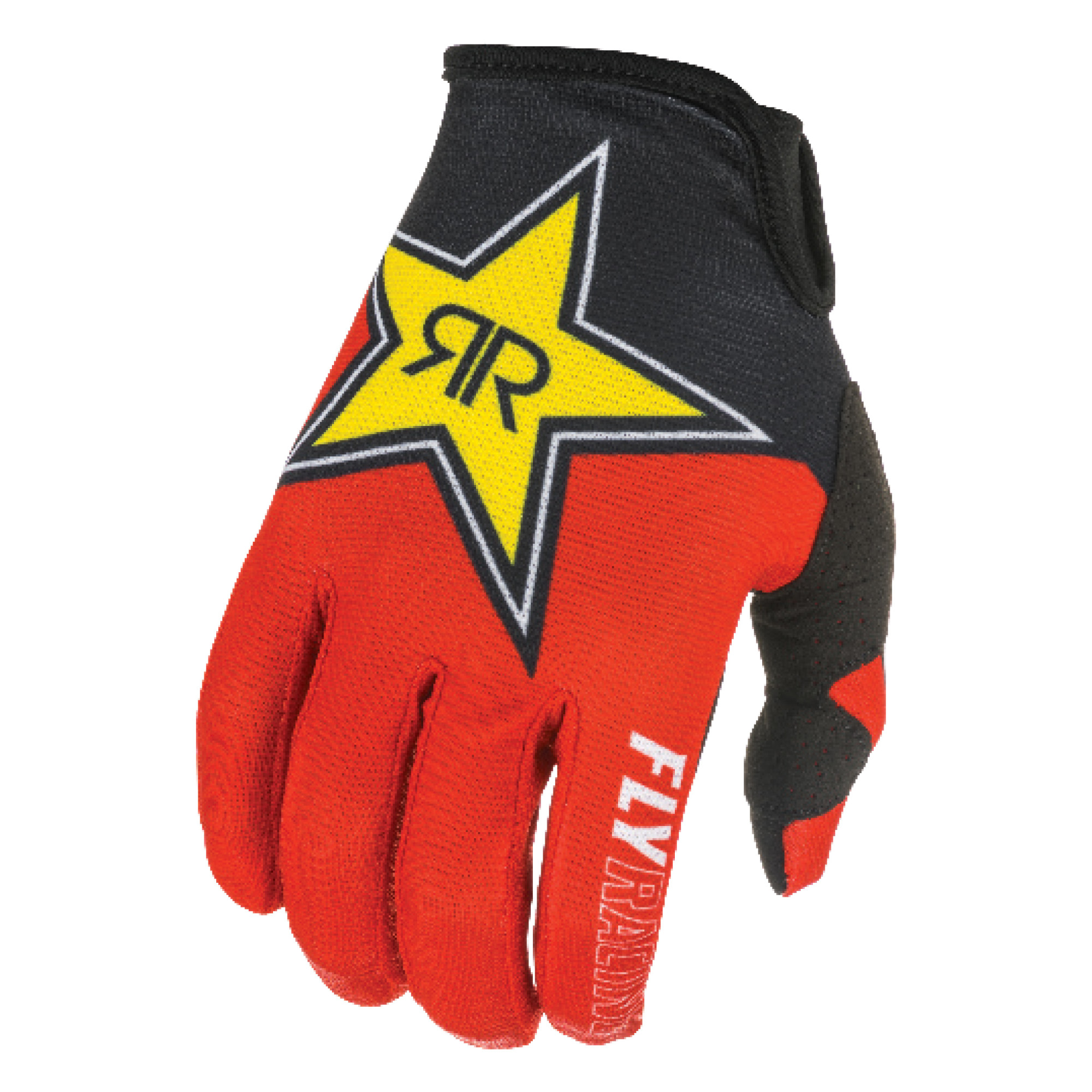 motocross gants par fly racing men kinetic k221 lite rockstar
