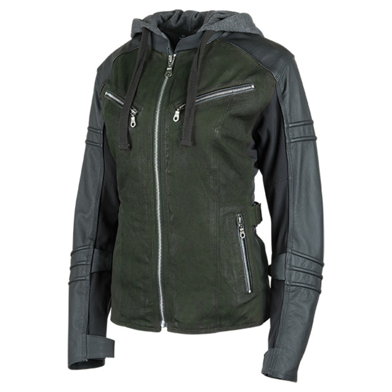 speed and strength jackets  street savvy leather - motorcycle