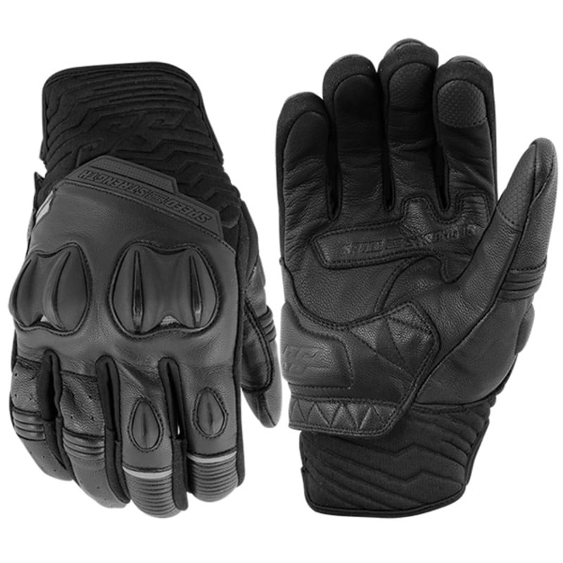 speed and strength gloves  run with the bulls leather - motorcycle