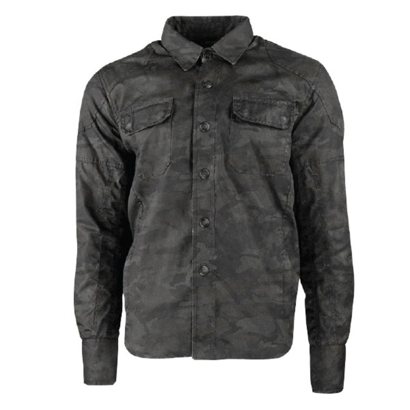   call to arms reinforced moto shirt