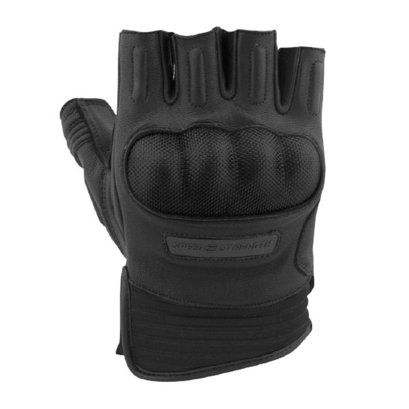 speed and strength gloves  tough as nails leather - motorcycle
