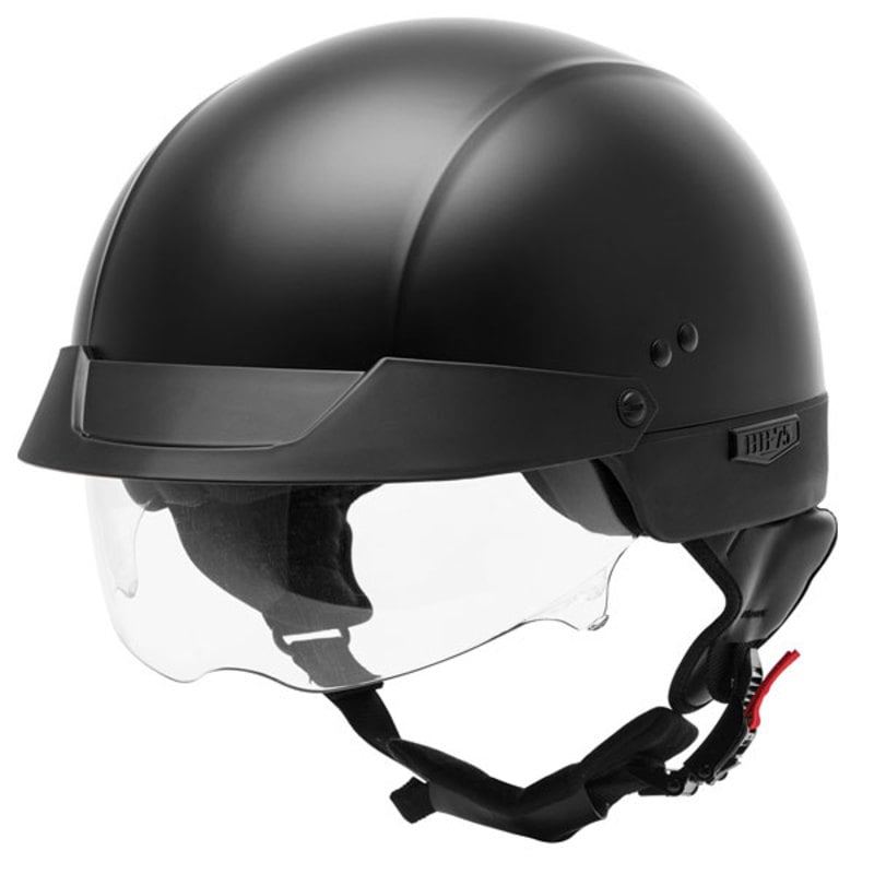gmax open face helmets adult hh 75 solid
