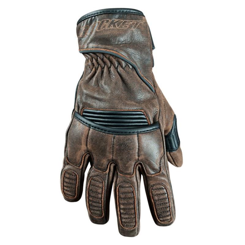 joe rocket gloves  iron age leather - motorcycle