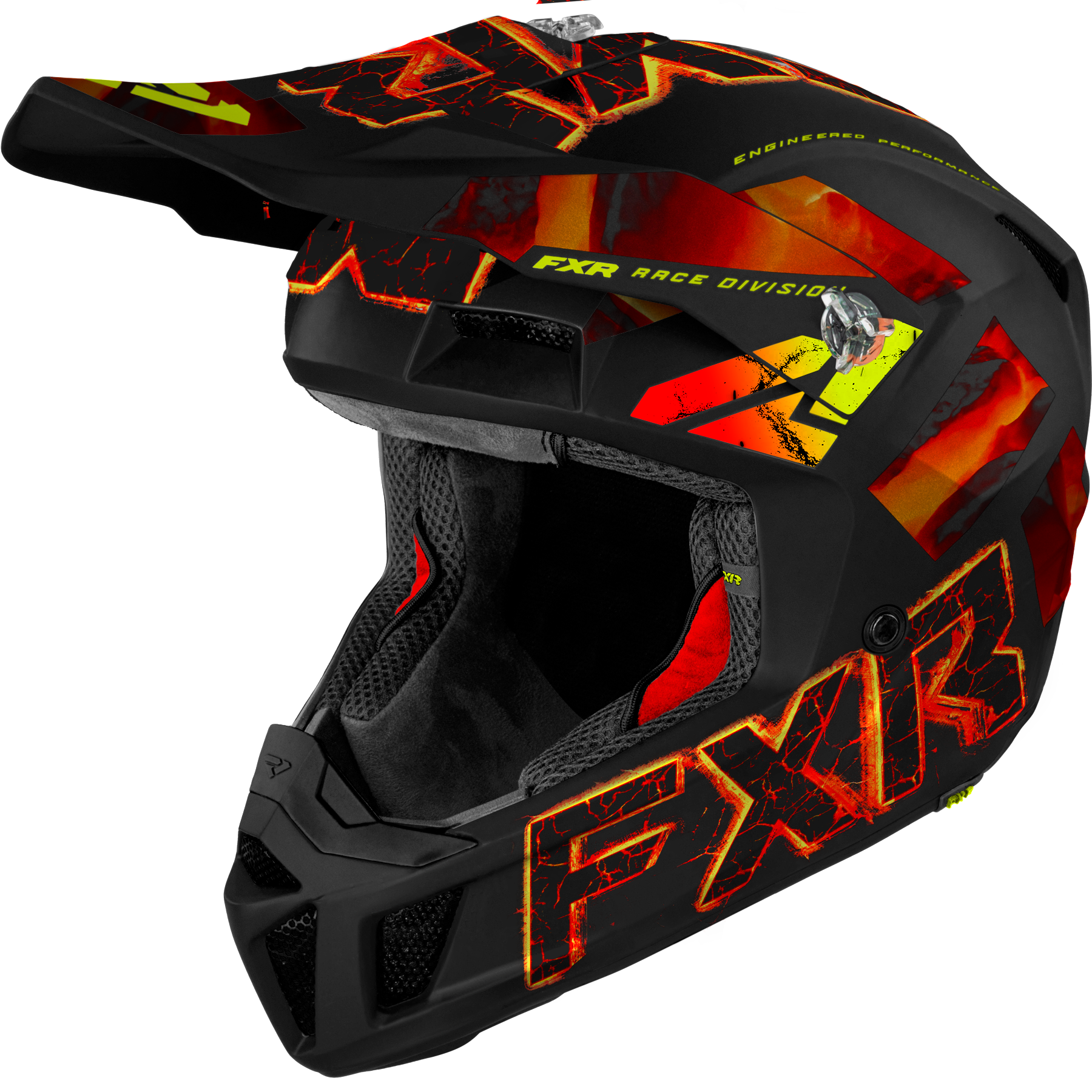 fxr racing full face helmets adult clutch evo limited edition