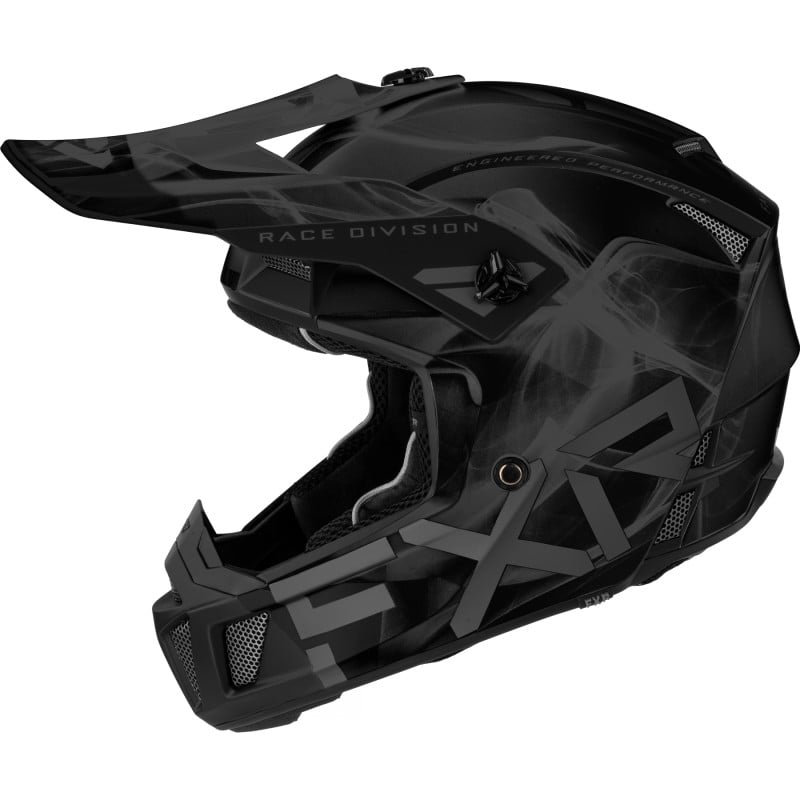 fxr racing helmets adult clutch cx full face - snowmobile
