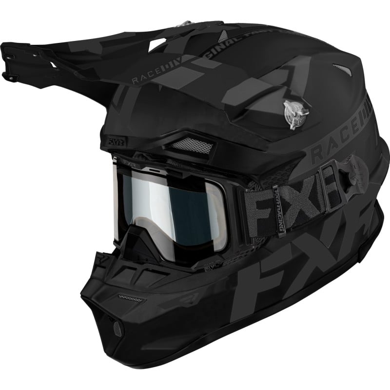fxr racing full face helmets adult blade cold stop qrs
