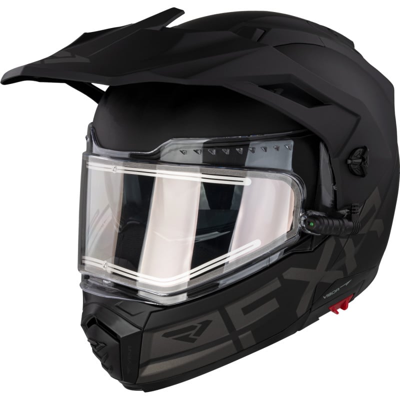 fxr racing helmets adult maverick x prime electric shield - snowmobile