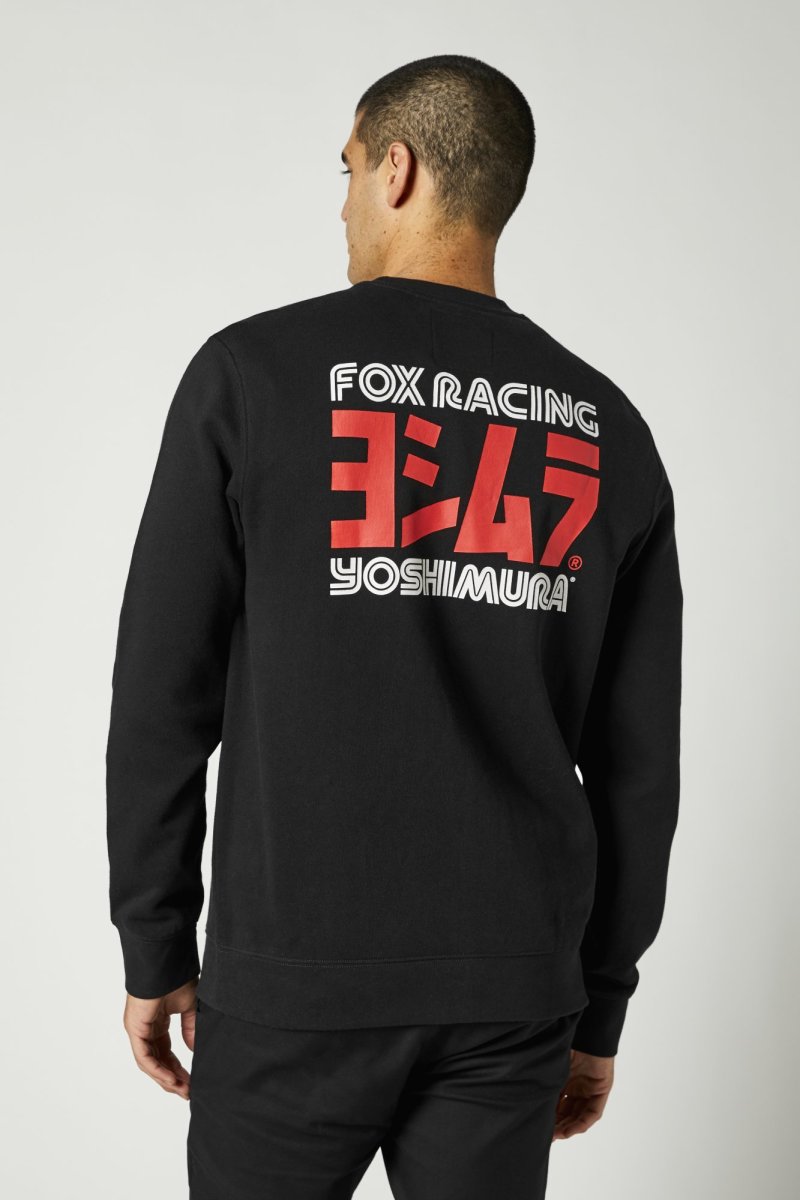 fox racing shirts  yoshimura crew fleece long sleeve - casual