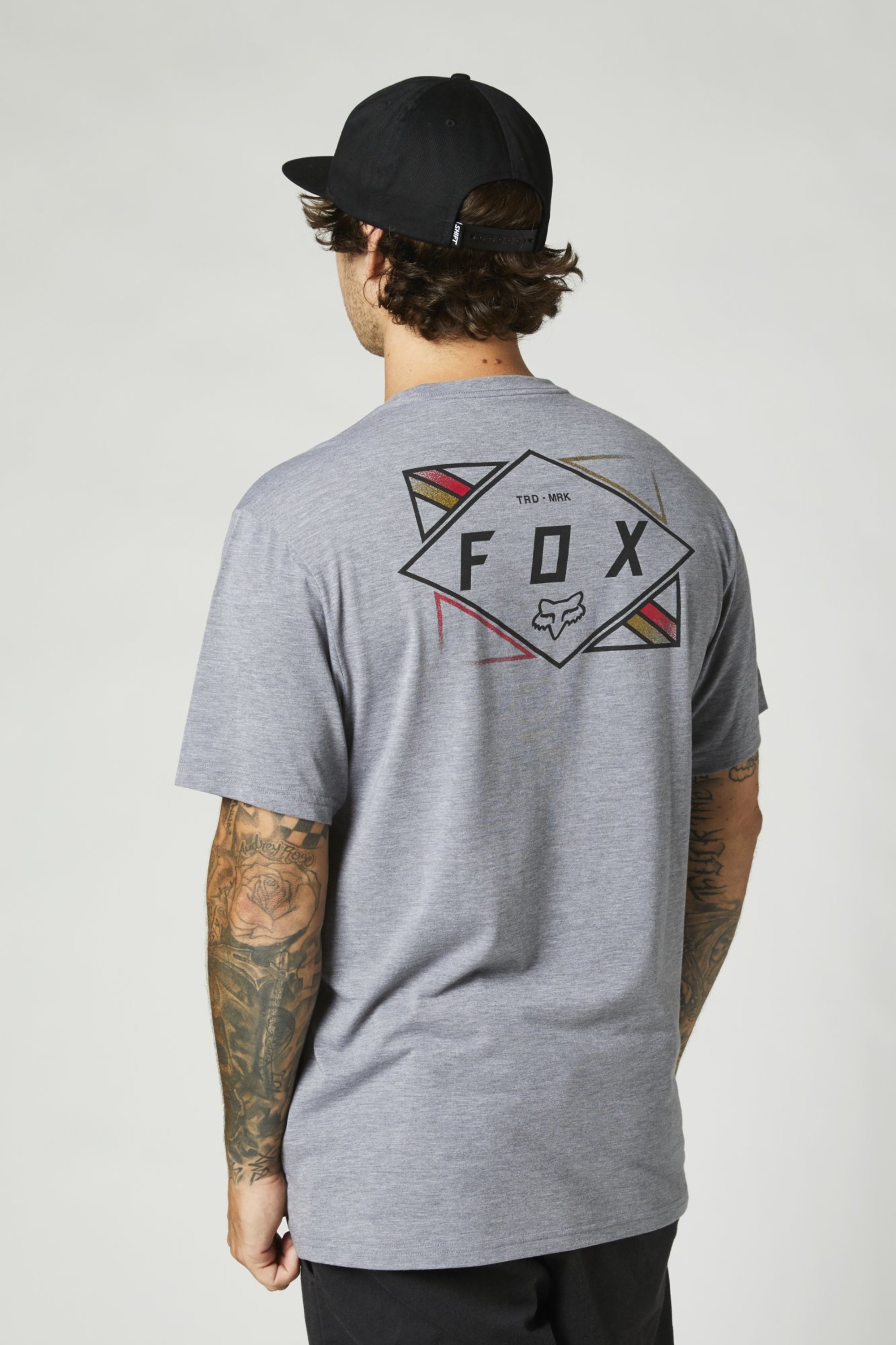 fox racing t-shirt shirts for men burnt tech