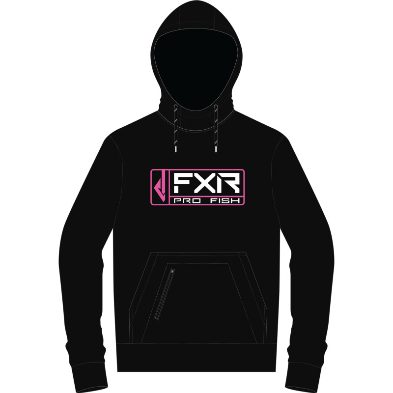 fxr racing hoodies adult unisex pro fish tech pullover hoodies - casual