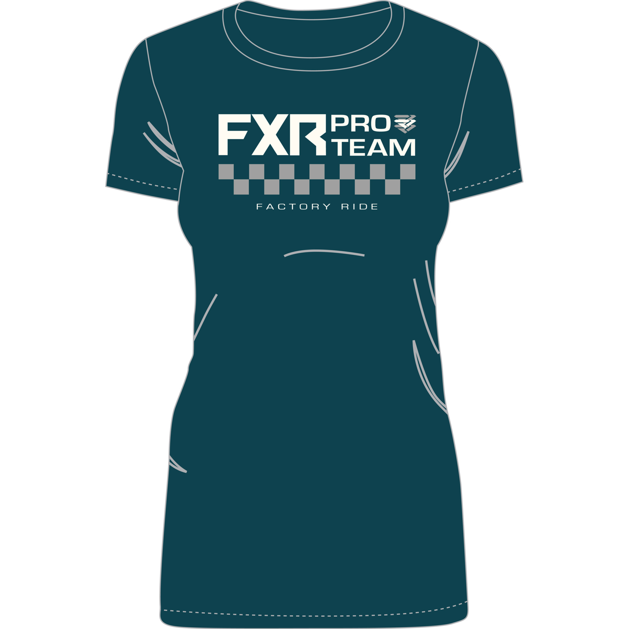 mode femmes chandails t-shirts par fxr racing pour team