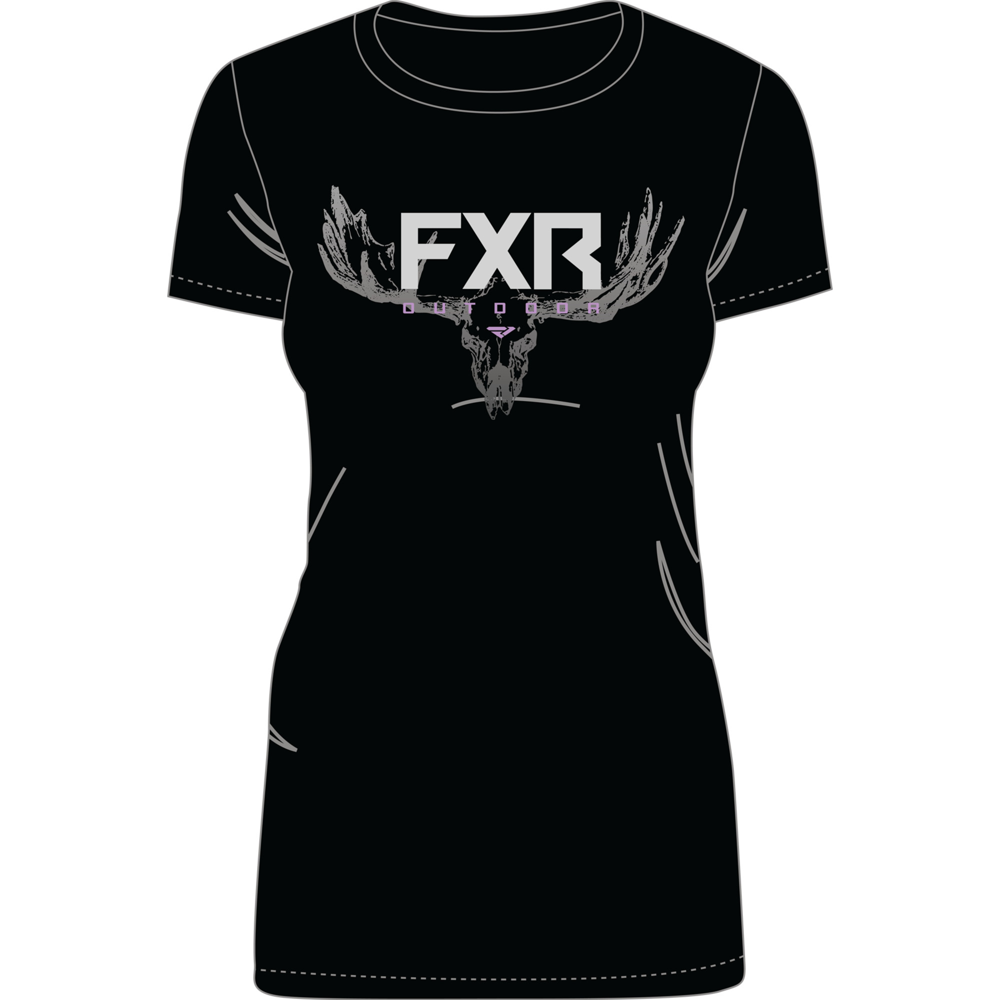 fxr racing t-shirt shirts for womens antler