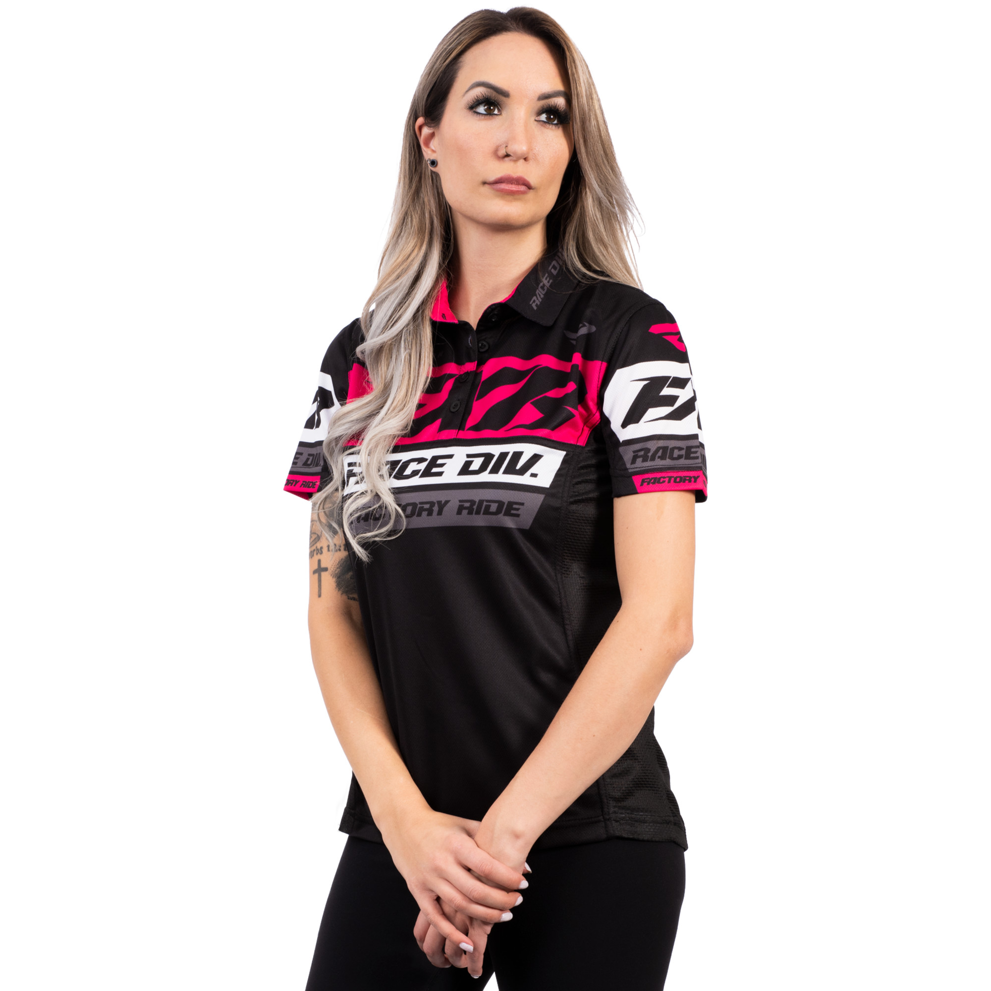 fxr racing t-shirt shirts for womens race division polo